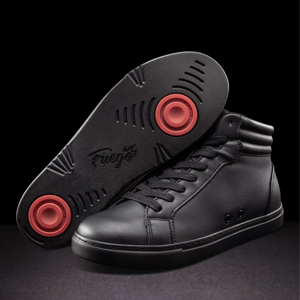 HIGH-TOP ALL BLACK